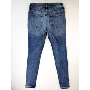 Universal Thread 29X32 Women Fleece Lined High Rise Skinny Size 8/29R Blue Jeans